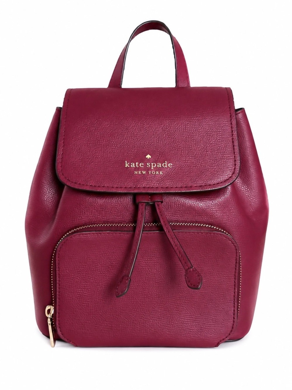 Kate Spade Kristi Darcy Medium Flap burgundy red  Backpack